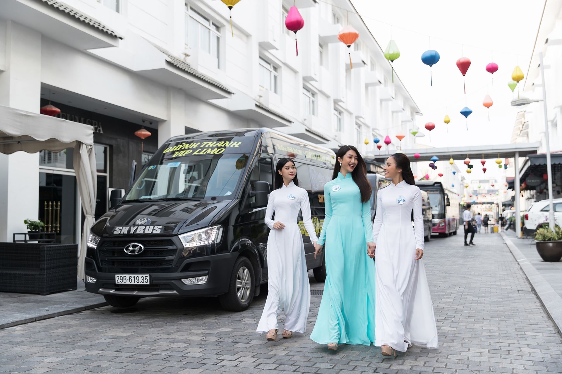 Xe limousine Skybus đồng hành cùng Miss World Việt Nam 2019 -2